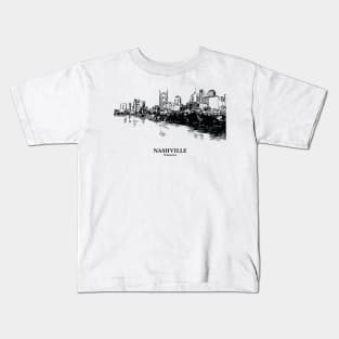 Nashville - Tennessee Kids T-Shirt